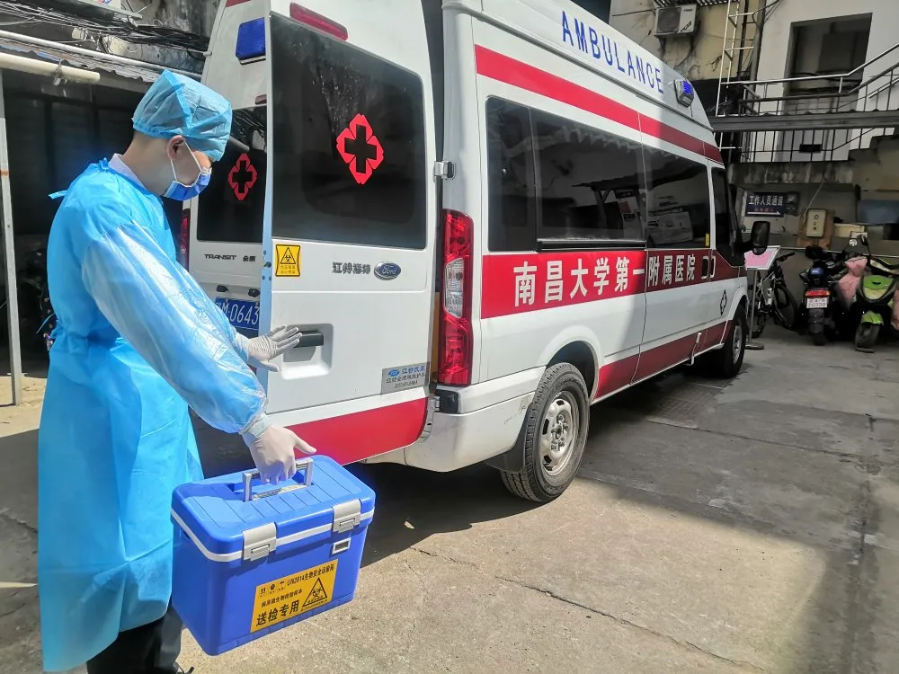 2025澳门原料网站开展赣通码核酸检测登记平台使用和采样演练